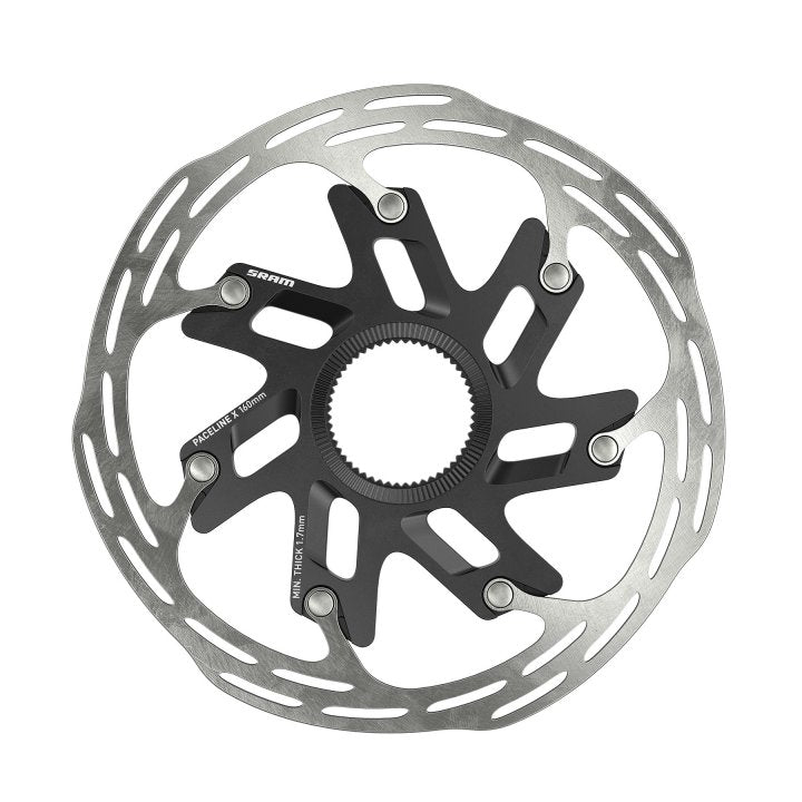 DISCO FRENO SRAM PACELINE X 2P CENTERLOCK ARROTONDATO CON GHIERA