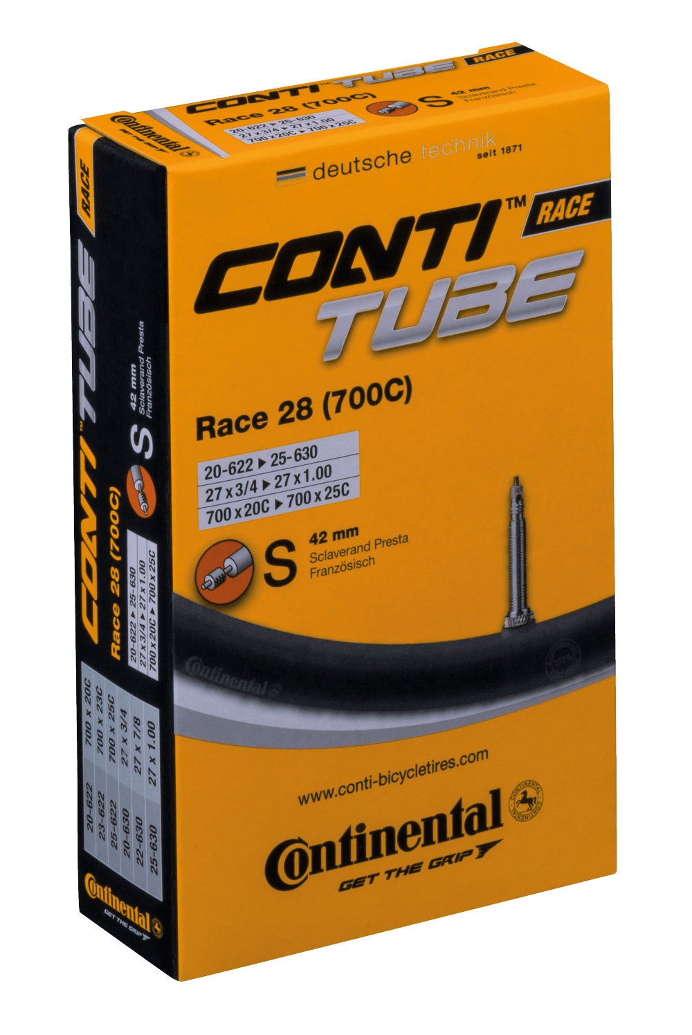 CAMERA CONTINENTAL 700x20/25 V. PRESTA 42mm