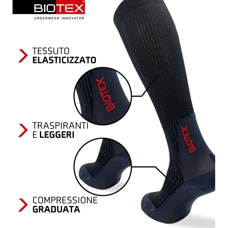 CALZE BIOTEX A COMPRESSIONE 3D