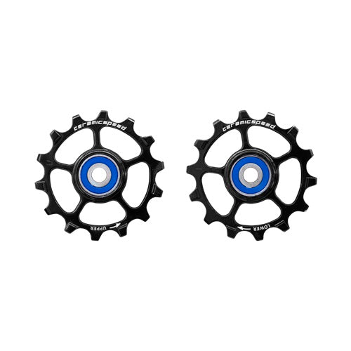 PULEGGE CERAMICSPEED ALLUMINIO 12V NERO SRAM EAGLE