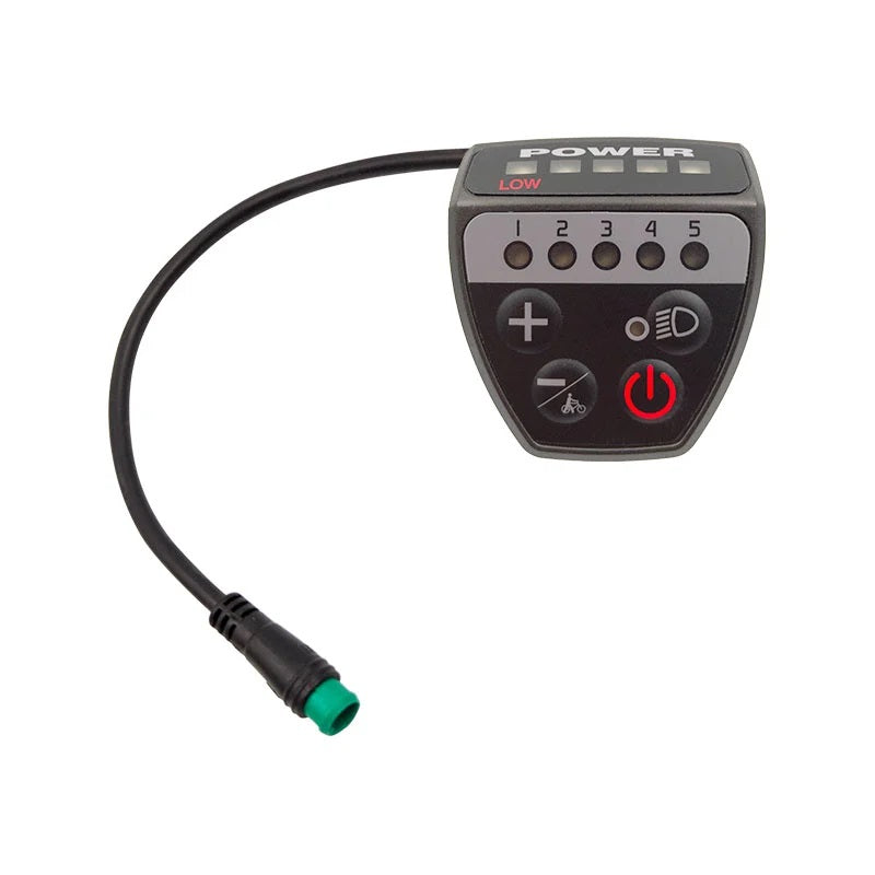 DISPLAY LED MVTEK T320 36V COMPATIBILE CON E-BIKE 8