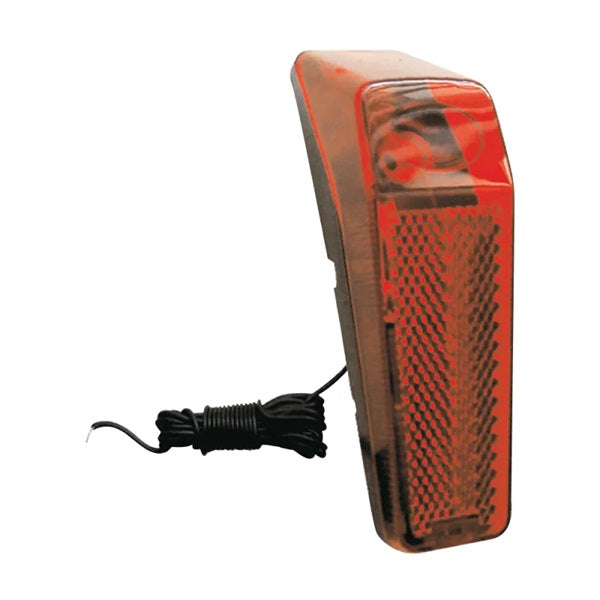 FANALE MVTEK POSTERIORE PER DINAMO 35x90mm ROSSO ATTACCO A FILO LATERALE
