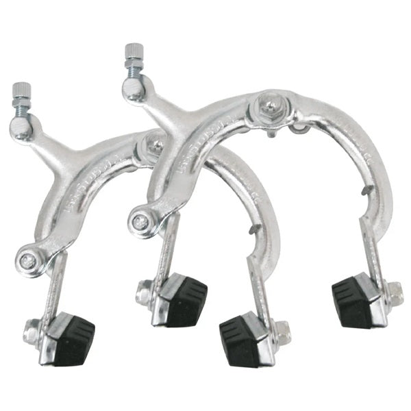 FRENI A GANASCIA PIEGHEVOLE MVTEK 20-24 IN ACCIAIO 72-99mm ARGENTO COPPIA