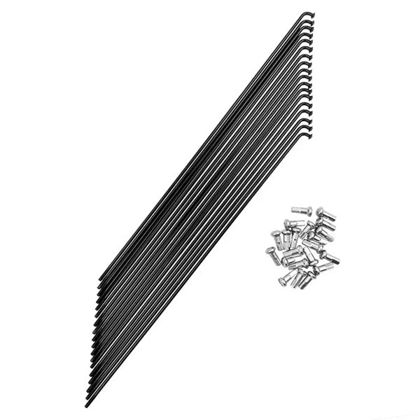 RAGGIO MVTEK 245mm x 2mm NERO PER BICI-E