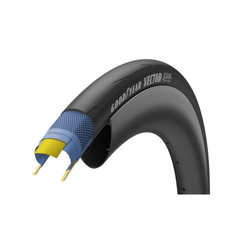 COPERTURA GOODYEAR 700x28 VECTOR 4 SEASONS NERA