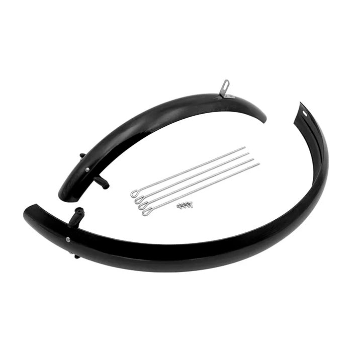 PARAFANGHI MVTEK 20 PIEGHEVOLE PVC NERO + ASTE INCLUSE