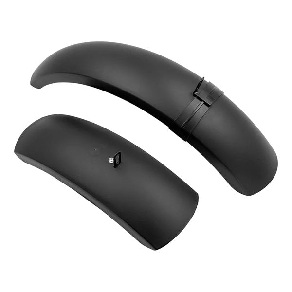 PARAFANGHI MVTEK 20 FAT BIKE IN PLASTICA NERO ANT+POS 3/4