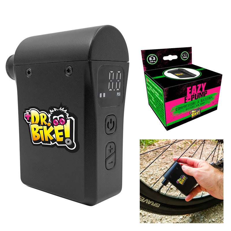 MINI COMPRESSORE D'ARIA DR. BIKE PORTATILE 150gr