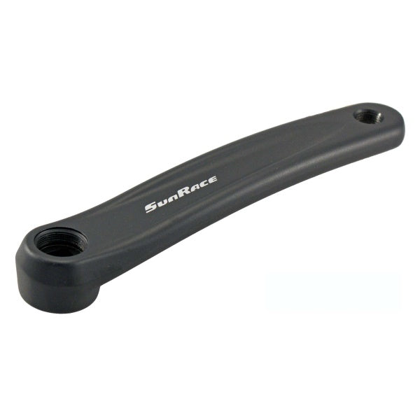 PEDIVELLA SUNRACE SINISTRA ALLUMINIO M50 PERNO QUADRO 170mm NERO