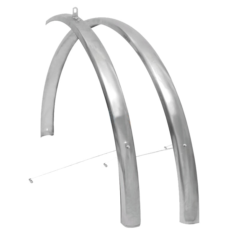 PARAFANGO EASY COPPIA ACCIAIO TOURING 28 ARGENTO