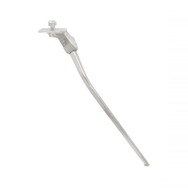 CAVALLETTO EASY LATERALE CENTRALE ATTACCO DIRETTO AL TELAIO CLASSIC 305mm ARGENTO