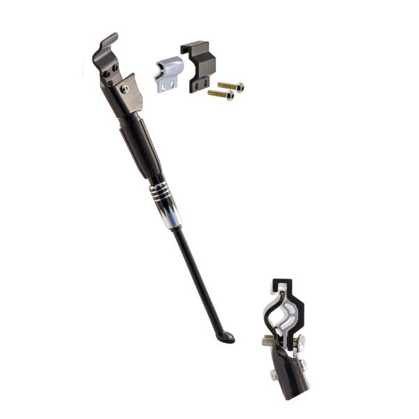 CAVALLETTO WAG LATERALE POSTERIORE ATTACCO FASCETTA AL CARRO NERO IDEAL PER BIAMMORTIZZATE