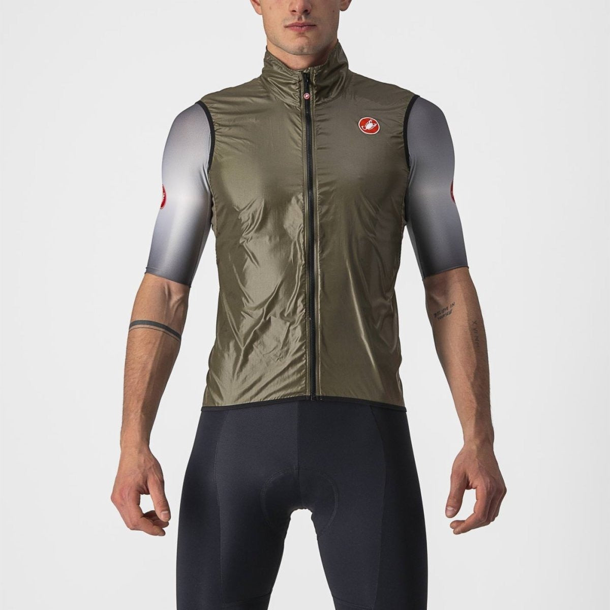 GILET CASTELLI ARIA MOSS BROWN