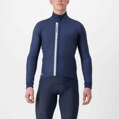 GIACCA CASTELLI ENTRATA BELGIAN BLUE-SILVER