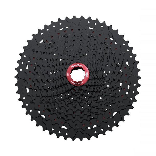 CASSETTA PIGNONE SUNRACE MZ800 12V 11-51 NERO