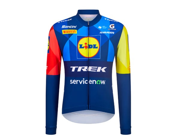 MAGLIA SANTINI LS THERMAL RACE LIDL-TREK TEAM REPLICA