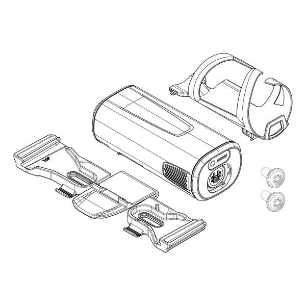 BATTERIA BOSCH RANGE EXTENDER POWERMORE ATTACCO AL PORTABORRACCIA SMART SYSTEM 250 WH (BBP3620)