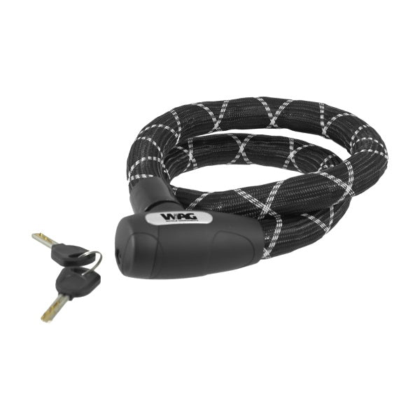 CAVO ANTIFURTO WAG RINFORZATO PITONE Ø 18 NYLON COVER
