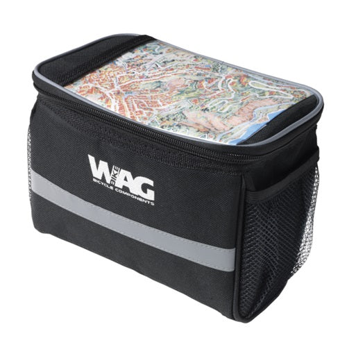 BORSA WAG AL MANUBRIO PORTAMAPPA MINI NERO