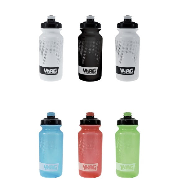 BORRACCIA WAG SPORT 500ml NERO TRASPARENTE SENZA CAPSULA PROTETTIVA