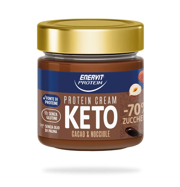 CREMA ENERVIT PROTEIN KETO CACAO E NOCCIOLE 180gr