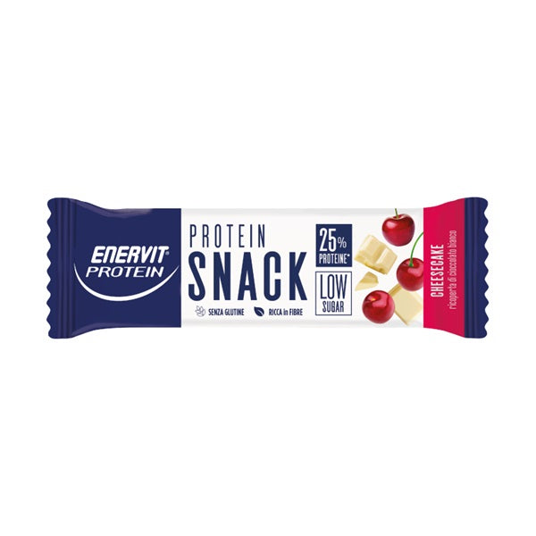 BARRETTA ENERVIT SNACK AMARENA MANDORLE CIOCCOLATO BIANCO 31gr