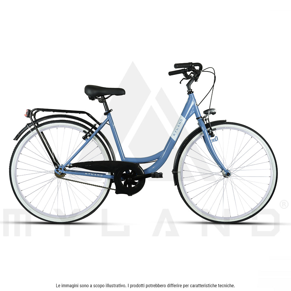 BICICLETTA MYLAND, BICI CITY 26 1V ACCIAIO MY 2022