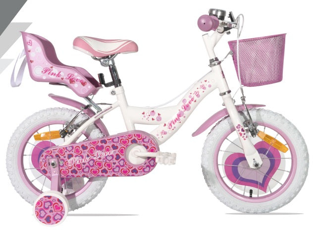 BICICLETTA PINK LOVE 12