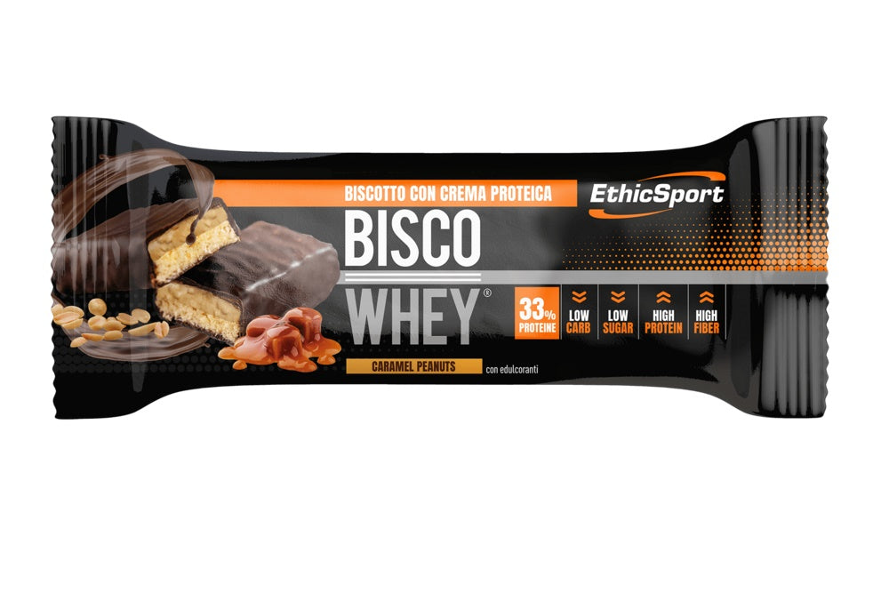 BARRETTA ETHIC SPORT BISCO WHEY HIGH PROTEIN BAR