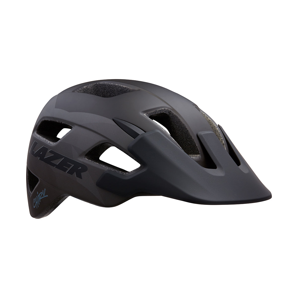 CASCO LAZER CHIRU NERO GRIGIO OPACO