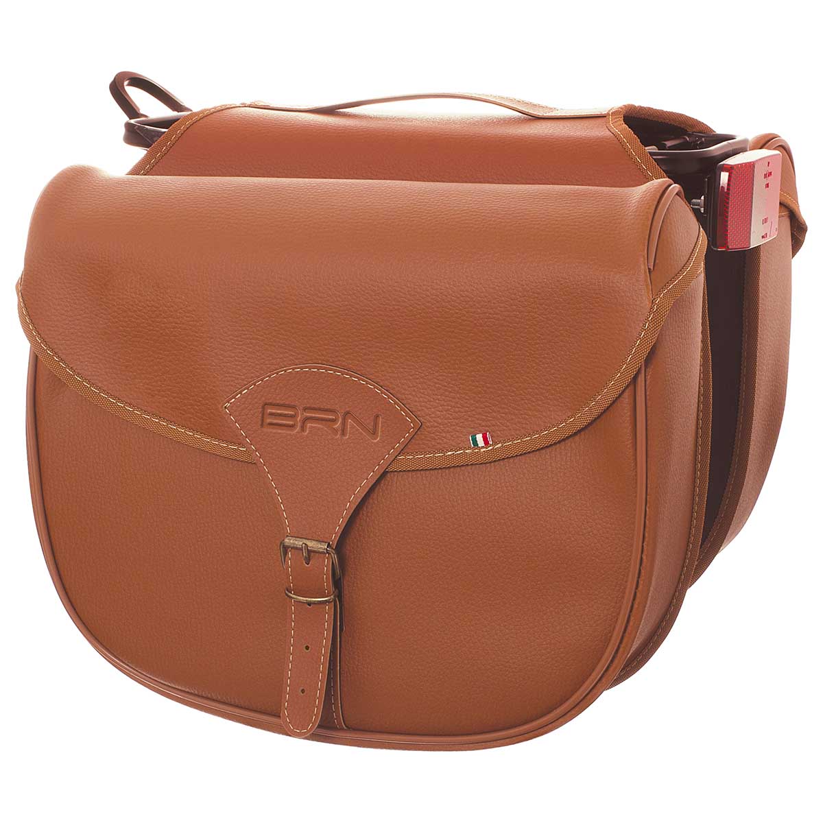 BORSA BRN PARIGI A BISACCIA SIMILCUOIO MIELE