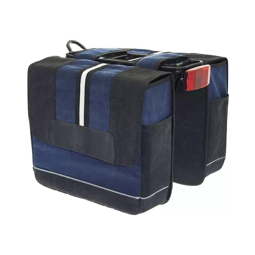 BORSA BRN PORTOFINO A BISACCIA BLU