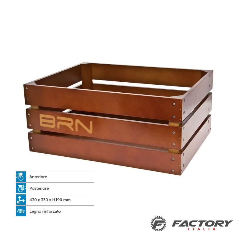 CESTINO BRN IN LEGNO VERSILIA MARRONE