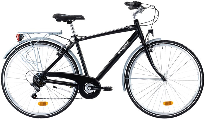 BICICLETTA LOMBARDO 28 MIRAFIORI 250 NERO GRIGIO