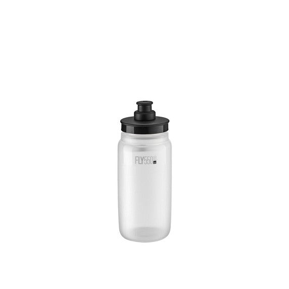BORRACCIA ELITE FLY TEX CLEAR BIANCO TAPPO NERO 550ML