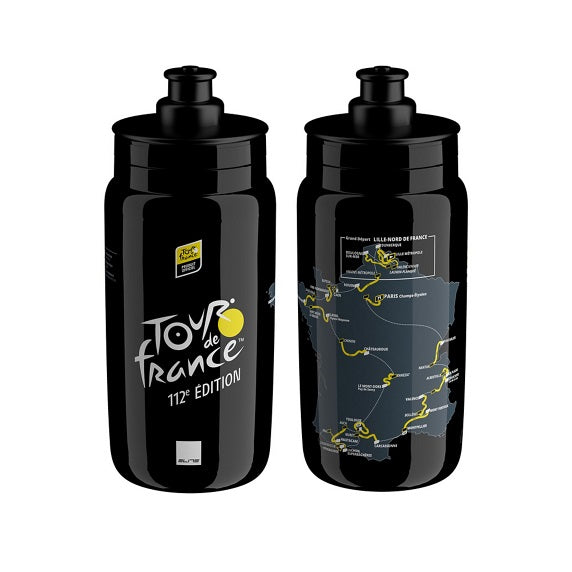 BORRACCIA ELITE FLY TEAMS 2025 TOUR DE FRANCE MAPPA NERA 550ml