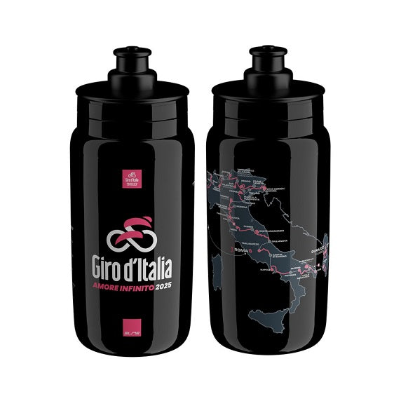 BORRACCIA ELITE FLY TEAMS 2025 GIRO D'ITALIA MAGLIA NERA 500ml