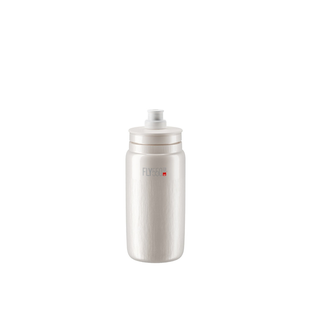 BORRACCIA ELITE FLY TEX BIANCO PERLATO, LOGO GRIGIO 550ml