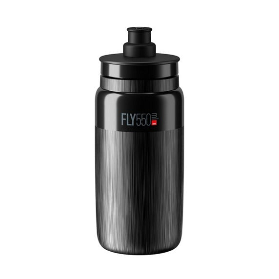 BORRACCIA ELITE FLY TEX NERA LOGO GRIGIO 550ml
