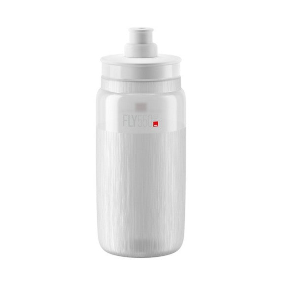 BORRACCIA ELITE FLY TEX TRASPARENTE LOGO GRIGIO 550ML