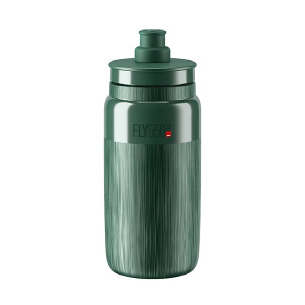 BORRACCIA ELITE FLY TEX VERDE SCURO LOGO GRIGIO 550ml