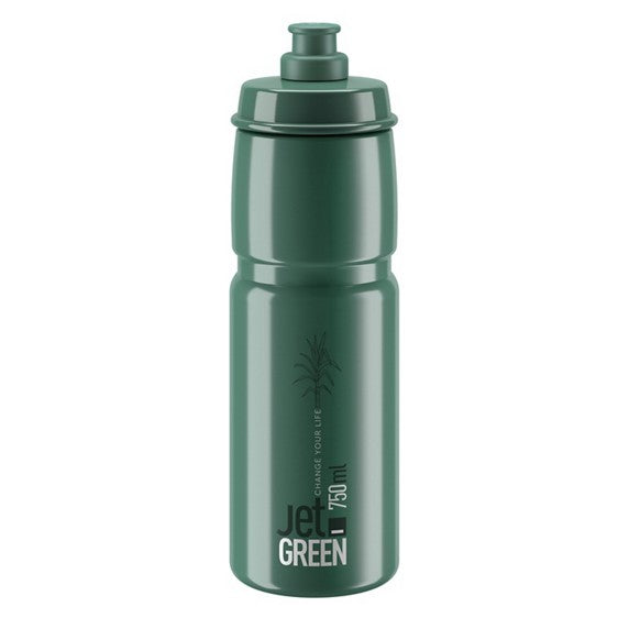 BORRACCIA ELITE JET GREEN VERDE SCURO, LOGO BIANCO 750ML