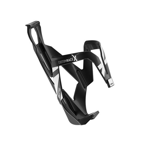 PORTABORRACCIA ELITE CUSTOM RACEX NERO LUCIDO GRAFICA BIANCO