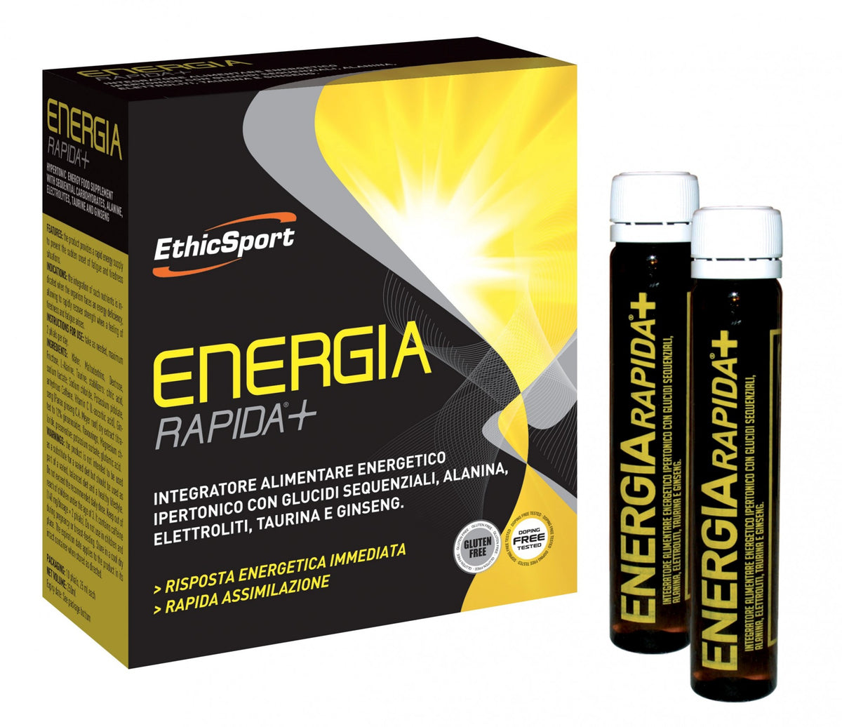 ENERGIA RAPIDA+ ETHIC SPORT 25ml ## Ethic Sport