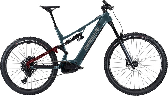 BICI ELETTRICA LOMBARDO 27-29 TURES RACE BLU BORDEAUX MTB