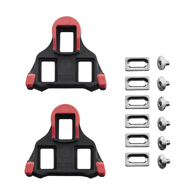 TACCHETTE SHIMANO SPD-SL SH10 ROSSO 0°