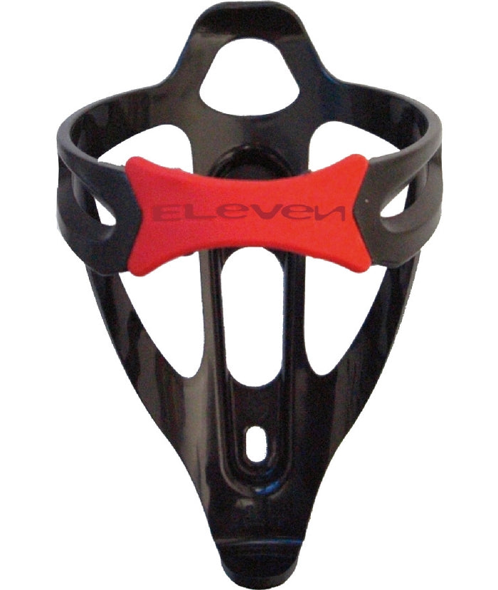 PORTABORRACCIA ELEVEN PLASTICA NERO INSERTO ROSSO