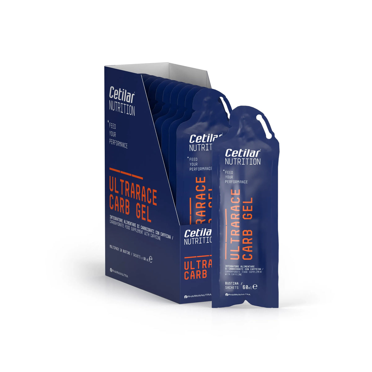 ULTRARACE CARB GEL CETILAR bustina da 60m