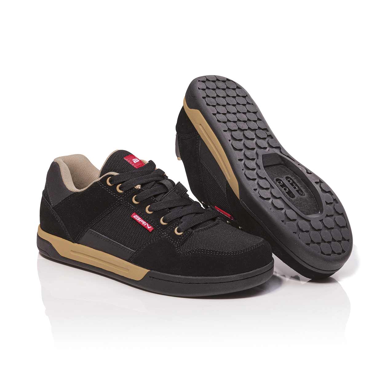 SCARPE BRN FLAT NERE BEIGE