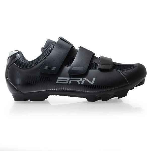 SCARPE BRN 3 STRAPPI MTB NERO